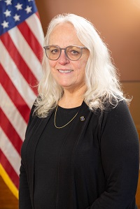 Official portrait of June Speakman